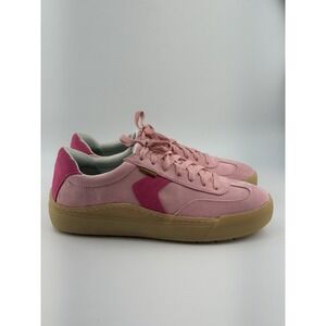 DR SCHOLL'S Time Off Win Lace-Up Shoes Pink Lemonade Microfiber size 11